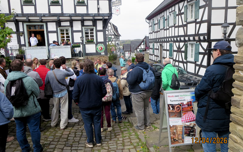 Führung durch Blankenberg mit seinen schönen fachwerkhäusern